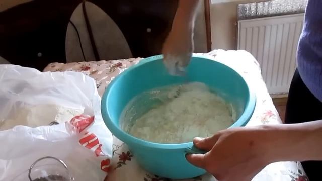 Легкое дрожжевое тесто за 5 минут.Как приготовить