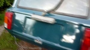 Первый полный покрас авто в гараже с земляными полами.