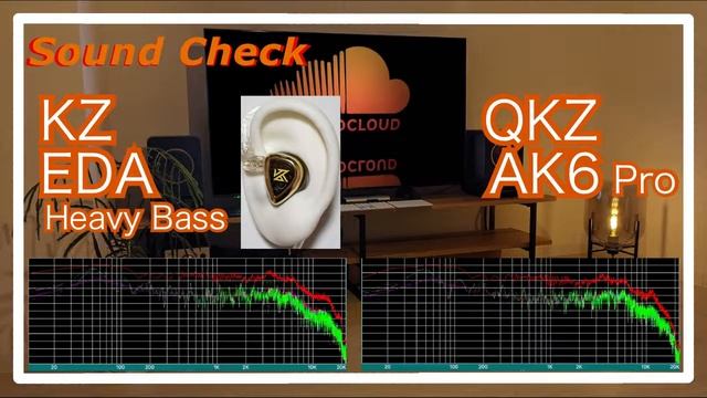 KZ EDA Heavy Bass vs QKZ AK6Pro [ IEMs Chinese In-Ear headphones Sound Comparison 中華イヤホン音比較] смотреть онлайн