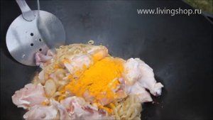 Готовим курицу на газовой горелке WOLMEX СGS 20R1