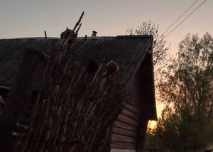 Вечер в одной маленькой нижегородской деревне. FPV
