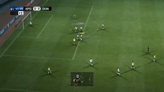 PES 2012 - Apoel Nicosia - Shaktar Donetsk (PesEdit Patch 2.1) 90' смотреть онлайн