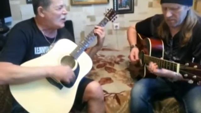 АЛЕКСАНДР СУДАК Песня под гитару ДЖЕМ с СЕРГЕЕМ ПОТРЯСАЕВЫМ у меня дома смотреть онлайн