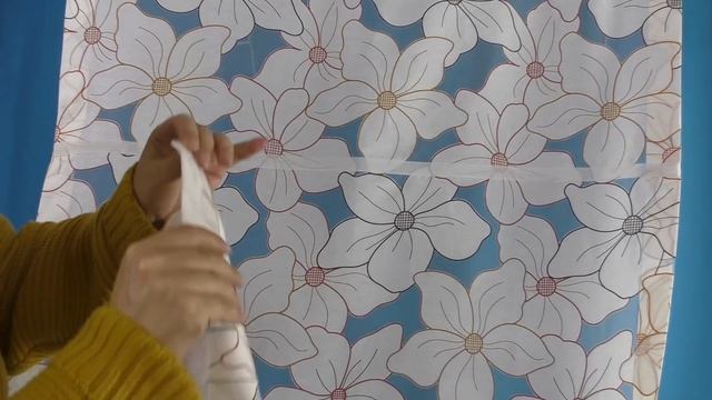 Как оформить окно если мало шторной ткани! Или экраны на окнах - дешево и красиво! ШТОРНЫЕ ЛАЙФХАКИ