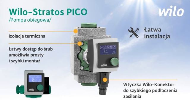 Wilo-Stratos PICO niezawodne pompy obiegowe z 5-letnią gwarancją