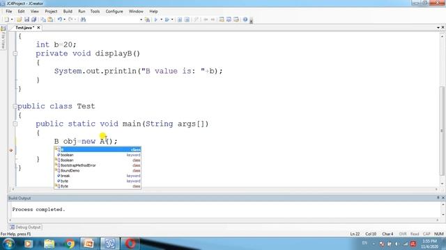 JAVA-19: ACCESS SPECIFIER смотреть онлайн