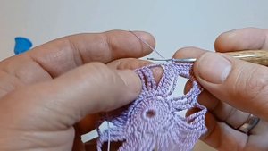 Новогодний шарик крючком. Крючок