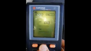 Автополив Gardena Настройка