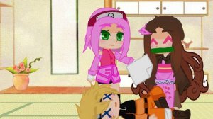 //Незуко попала в аниме Наруто//части 1//