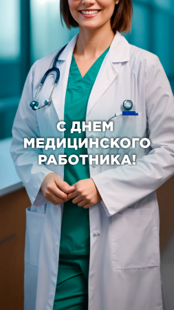 С Днем медицинского работника!