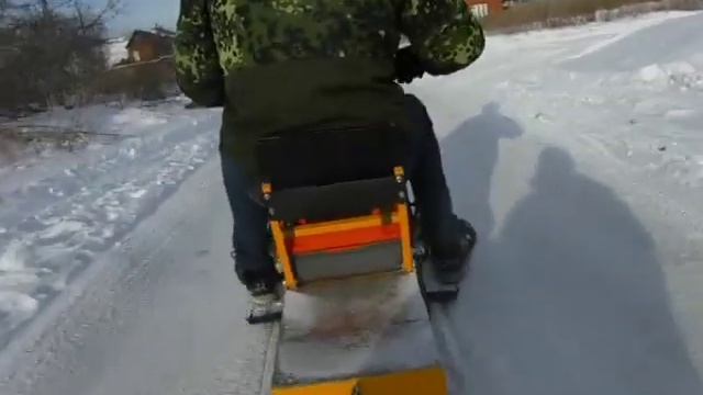Самый Маленький Снегоход для рыбаков "СМС" смотреть онлайн