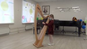 Русская народная песня "Мы пойдем на лужок". Исполняет Прялкина Мария.