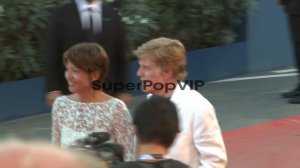 Robert Redford and Sibylle Szaggars at 'The Company You K...