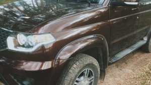 Первый съезд с асфальта на УАЗ ПАТРИОТ 2019!