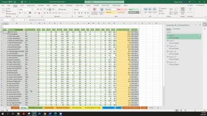 Excel Dashboarding with Power Query and Power Pivot: Fantasy Football Example