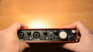 ОБЗОР Focusrite Scarlett 2i4
