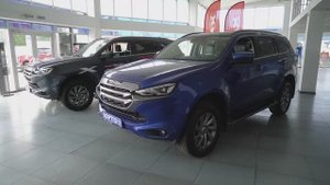 Японский, семиместный, рамный внедорожник ISUZU Mu-X. Обзор технической части и стоимости