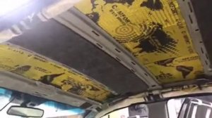 Шумоизоляция потолка автомобиля является одним из наиболее важных этапов комплексной "шумки"