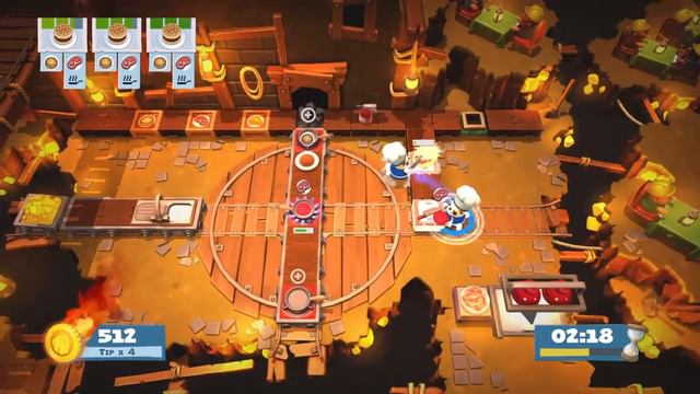 Overcooked 2 World 2-6 4 star single player