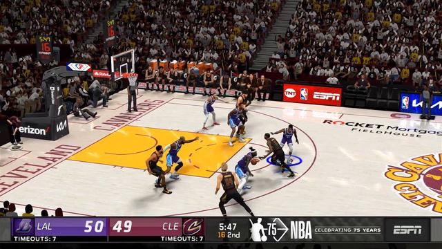 LAKERS VS CAVS MARCH 23,2022 | NBA2K14 MODDED | 2ND Q GAMEPLAY PC🏀 смотреть онлайн