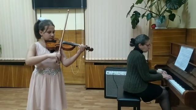 Сальникова Варвара " Менует" Р. Прахт смотреть онлайн