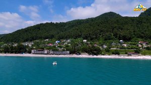 Абхазия. Прогулка на катамаране в погоне за дельфинами