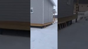 Каркасный дом с мансардой 6х6 метров