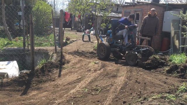 Мой самодельный трактор из мотоблок Нева смотреть онлайн