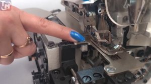 Jack C5F - Краеобметочный четырехниточный оверлок с автоматикой для различных видов тканей.