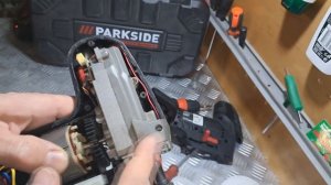 Аккумуляторный лобзик Parkside не работает - ремонт.
