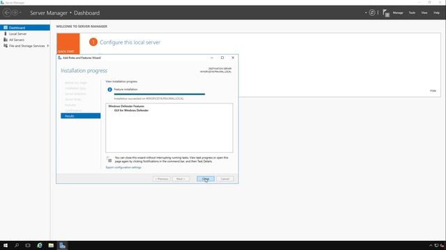 Enable Windows Defender GUI On Windows Server 2016 смотреть онлайн