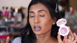 NEW FENTY BEAUTY CREAM BLUSH and BRONZER REVIEW and DEMO on Brown Skin and LIP PAINT review