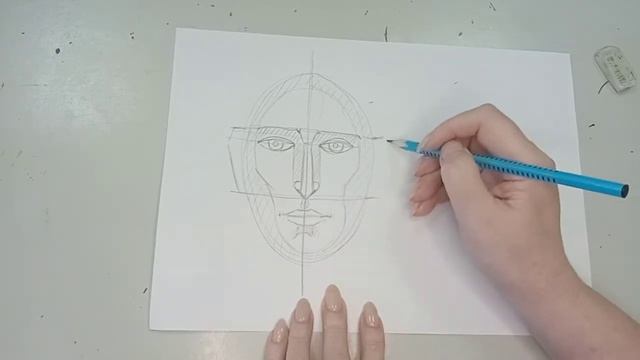 Пропорции лица человека