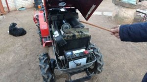 Обзор мини-трактора Yanmar Ke-4. (Mitsubishi MT-155).