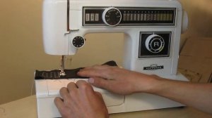 Victoria 853 Nähmaschine Sewing machine Швейная машина test