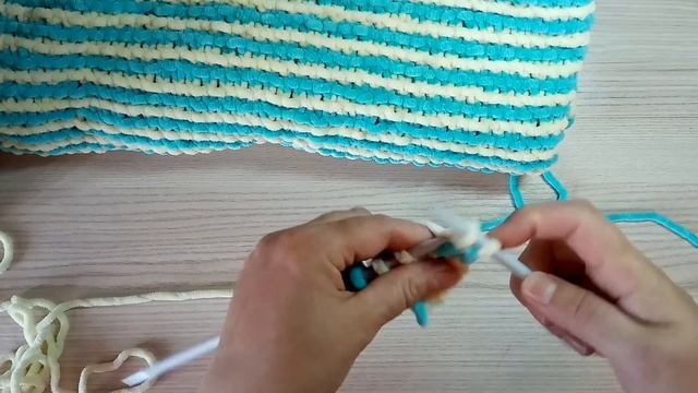 Плюшевый плед спицами ТОЛЬКО ЛИЦЕВЫЕ ПЕТЛИ, МК для начинающих