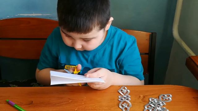 Учим казахский язык в действии. Ою - орнамент DIY.