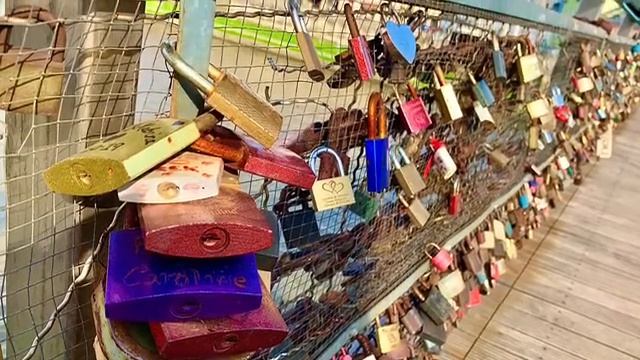 Kładka Ojca Bernatka|Krakow|Самый красивый пешеходный мост в Кракове|Польша|Father Bernatek's Bridg смотреть онлайн