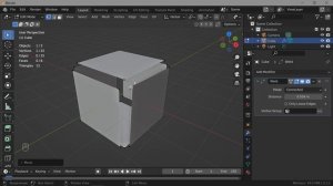 Blender. Weld Modifier (Сварка)