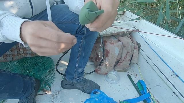 Самая примитивная снасть на белого амура