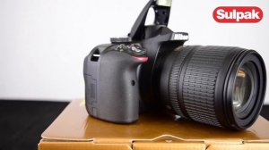 Фотокамера Nikon D3300 Kit 18-105mm распаковка (www.sulpak.kz)