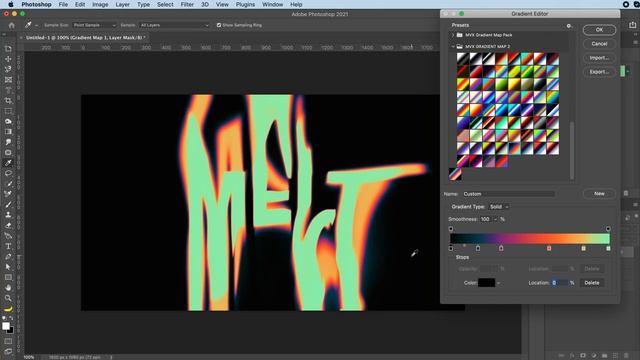 MELTING TEXT EFFECT TUTORIAL смотреть онлайн