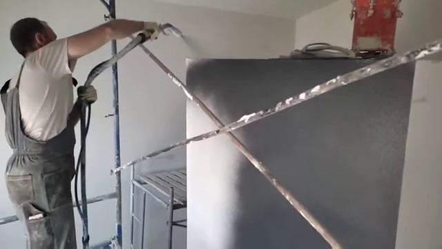 Покраска ЗДПС +375336335555 фактурными красками механизированным способом Структурная штукатурка