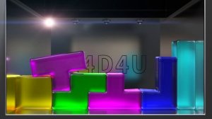 Jelly Style / Remake: Softbody Tetris V31 ? ❤️ C4D4U