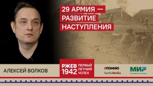 Алексей Волков. 29 армия — развитие наступления