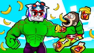 ЭВОЛЮЦИЯ ИЗ ЧЕЛОВЕКА В ОБЕЗЬЯНУ! Я СТАЛ МУТАНТОМ ОБЕЗЬЯНОЙ! ROBLOX Monke Simulator