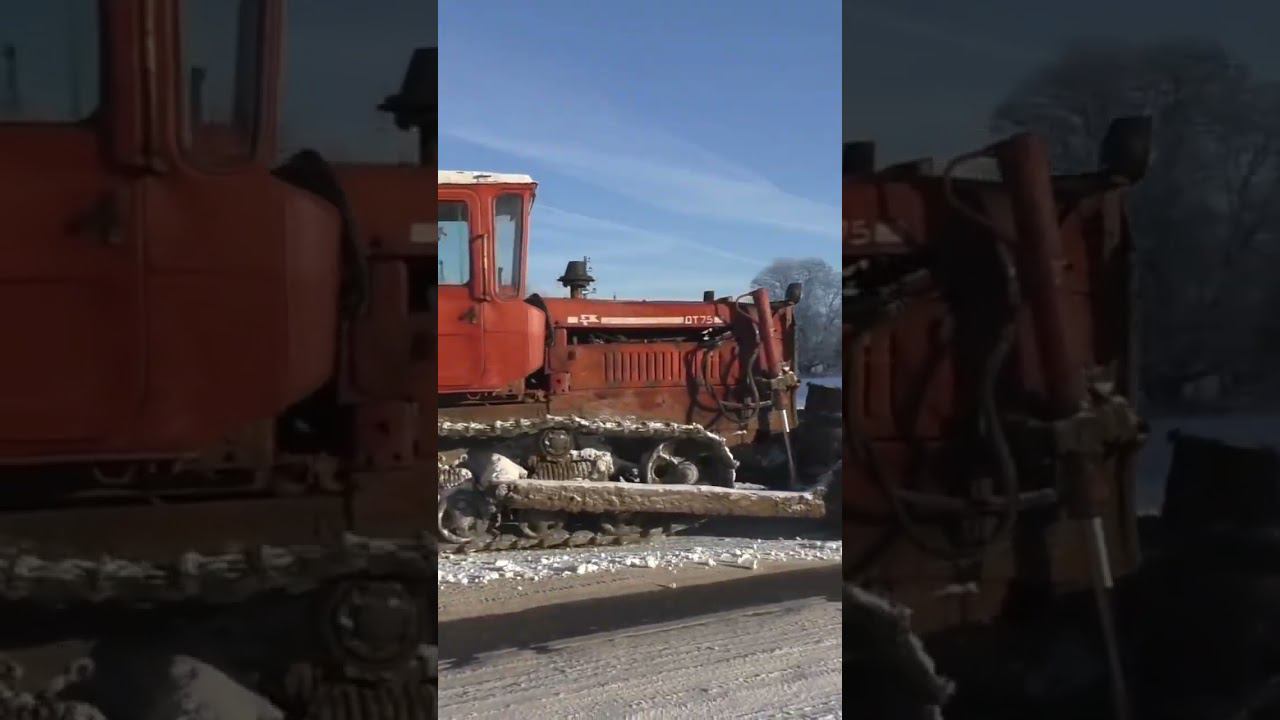 По зимним дорогам ДТ 75 смотреть онлайн