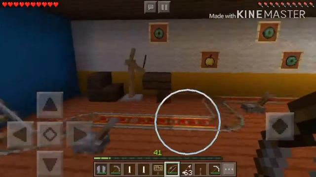 Playing This Hello Neighbor Map | Minecraft PE смотреть онлайн