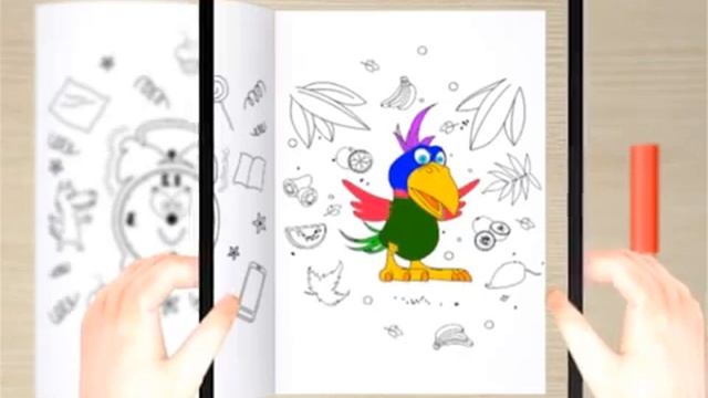 Инструкция 3D раскраски с дополненной реальностью. смотреть онлайн