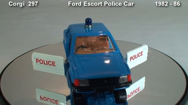 1982 Corgi Diecast no297 Ford Escort Police Car #adultdiecast смотреть онлайн
